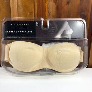 Fashion Forms Extreme Strapless/Backless Bra Glamcore Wedding Essential Comfy